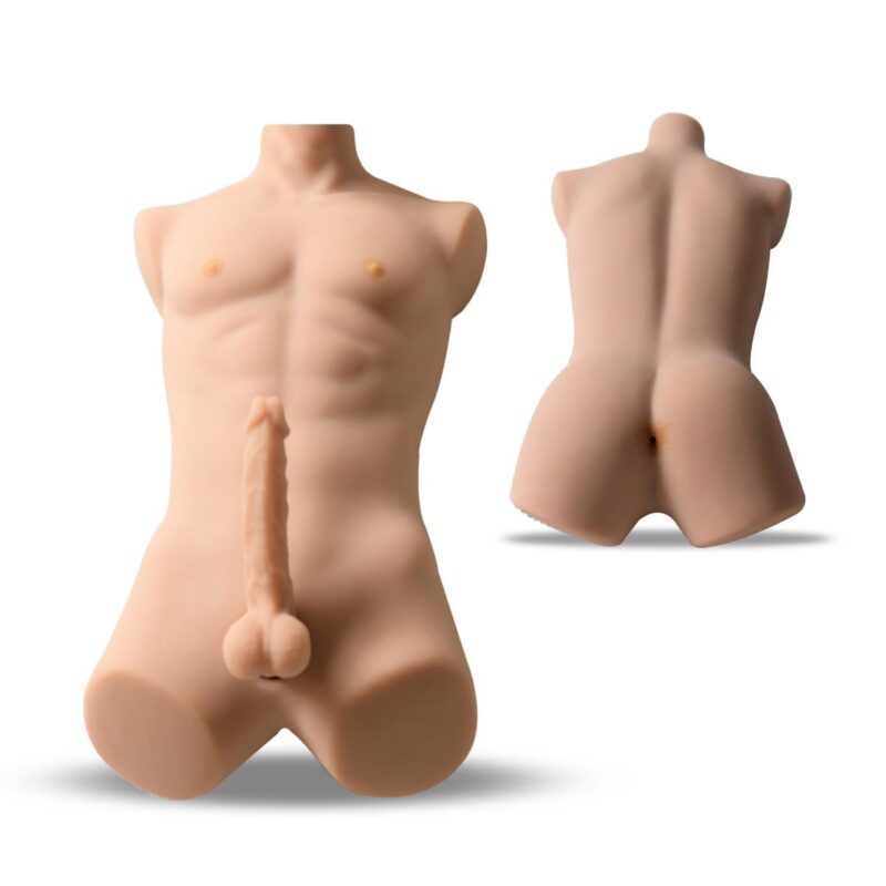 Allure Torso - Realistic Sex Doll Torso With M16 Head Connection - Compatibale with 6YE Heads - Tan - 18kg