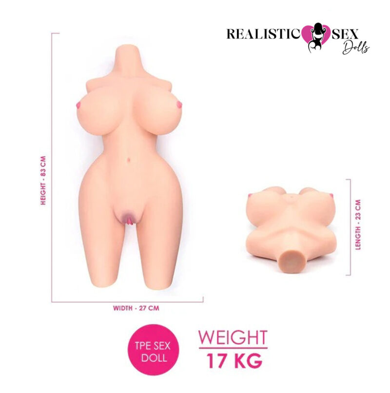 Neojoy - Big half body Sex Torso with Flexible Skeleton - Skin - 17Kg - Image 4